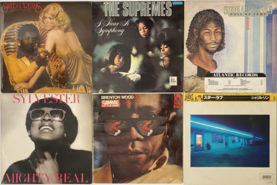 Lot 667 - LARGE COLLECTION OF SOUL/FUNK & DISCO LPS - STEVE ARRINGTON, CHERYL LYNN, SUPREMES