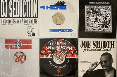 Lot 671 - x 98 TECHNO - HARDCORE -RAVE - HOUSE 12" COLLECTION - INC PROMOS & W/L
