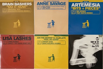 Lot 674 - 90'S - 00'S HARD HOUSE 12" SINGLES COLLECTION - TIDY TRAX & NUKLEUS LABEL RUN