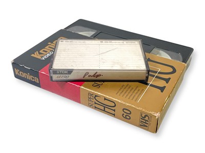 Lot 570 - PULP - PHOTOS, VIDEO AND CASSETTE OF EARLY PERFORMANCE AND MATERIAL.