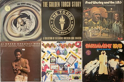 Lot 675 - LARGE 100+ SOUL FUNK DISCO JAZZ WORLD LP'S - FRED WESLEY, PARLIAMENT, AL GREEN
