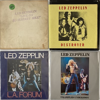 Lot 624 - LED ZEPPELIN - COLLECTABLE PRIVATE PRESSINGS - LP BOX SET / LP PACK