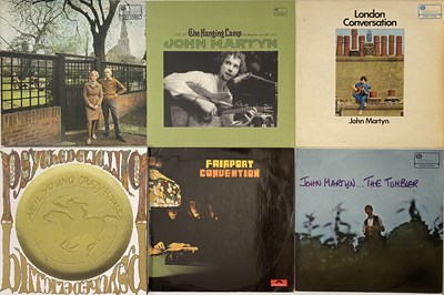Lot 688 - FOLK-ROCK LEGENDS LP PACK - JOHN MARTYN, FAIRPORT CONVENTION, NEIL YOUNG