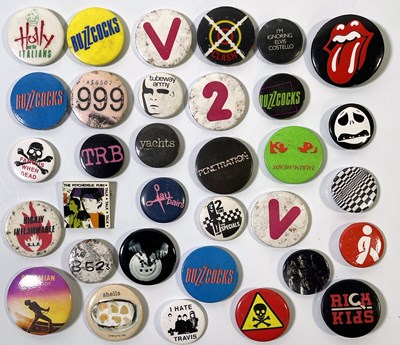 Lot 470 - PUNK - COLLECTION OF ORIGINAL BADGES.