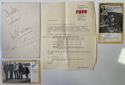 Lot 194 - AUTOGRAPHS INC MICK RONSON / TREVOR BOLDER.