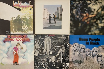 Lot 692 - CLASSIC ROCK & POP - BEATLES - PROG - 50+ LP'S FLOYD, DEEP PURPLE, ZEPPELIN, QUEEN