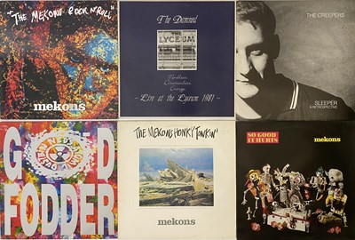 Lot 697 - 70+ ALT - INDIE - NEW WAVE - GOTH LP'S AND 12" - THE CREEPERS, THE DAMNED, MEKONS