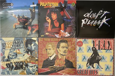Lot 704 - MIXED LPS OF ORIGINAL & LIMITED, WITH BOXSETS - DAFT PUNK, PULP FICTION, BOWIE, PISTOLS