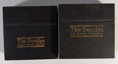 Lot 10 - THE BEATLES CD EP COLLECTION BOX SET AND CD SINGLES COLLECTION BOX SET