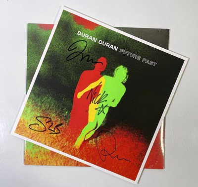 Lot 421 - DURAN DURAN - SIGNED COPY OF 'FUTURE PAST'.