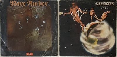 Lot 712 - RARE 60'S/70'S UK PROG ROCK - PSYCH ROCK - CIRKUS & RARE AMBER LPS