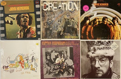 Lot 718 - CLASSIC ROCK - POP - INDIE & ALT - LP'S WITH 7'S - THE KINKS, HENDRIX, SADE, DEPECHE MODE