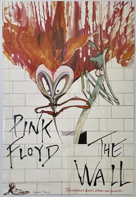 Lot 317 - PINK FLOYD - THE WALL - ORIGINAL PROMOTIONAL POSTER.