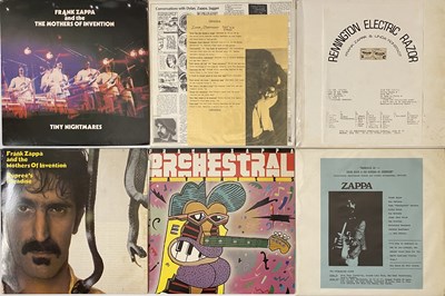 Lot 722 - FRANK ZAPPA LP COLLECTION - LATER MATERIAL, LIVE RECORDINGS & RELATED