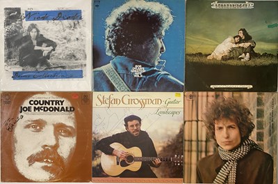 Lot 656 - FOLK / ACOUSTIC / SINGER SONGWRITER / COUNTRY - LP COLLECTION (INC SIGNED)