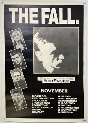 Lot 437 - THE FALL - 1986 BEND SINISTER TOUR POSTER.