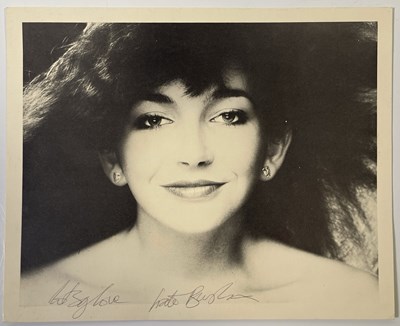 Lot 203 - KATE BUSH - SIGNED PHOTOGRAPH.
