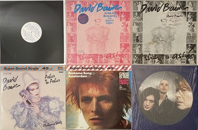 Lot 729 - DAVID BOWIE 12" + 10" SINGLES PACK - UK AND INTERNATIONAL PRESS, PROMOS, MAXI-SINGLES