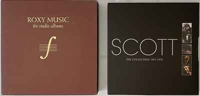 Lot 798 - RARE LP BOXSETS - ROXY MUSIC 'STUDIO ALBUMS' + SCOTT WALKER 'THE COLLECTION'