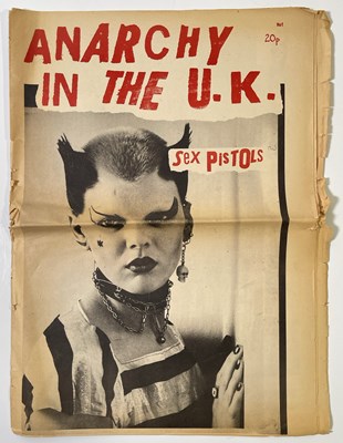 Lot 534 - THE SEX PISTOLS - AN ORIGINAL 'ANARCHY..' ZINE - 1976.