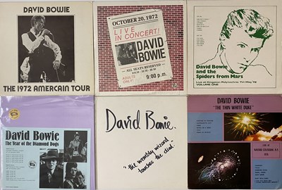 Lot 802 - DAVID BOWIE LP COLLECTION - 70'S LIVE RECORDINGS + COLOURED VINYL REPRESS