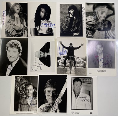 Lot 212 - SIGNED PHOTO COLLECTION INC EDDY GRANT / ELVIS COSTELLO.