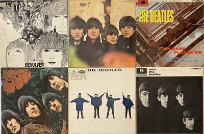 Lot 804 - THE BEATLES ORIGINAL/EARLY PRESS LP + 7" COLLECTION - UK MONOS, TWO-BOX, MISPRESS ETC