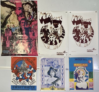 Lot 134 - POSTER COLLECTION INC FRANK BETTENCOURT SIGNED EXAMPLES.