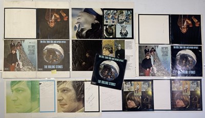 Lot 324 - THE ROLLING STONES - ORIGINAL SET OF PROOF SLEEVES/DESIGNS FOR 'BIG HITS...'.