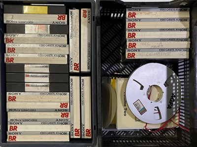 Lot 386 - 10CC - COLLECTION OF VIDEO CASSETTE MASTERS.