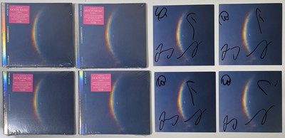Lot 220 - COLDPLAY - FOUR SIGNED CD INSERT CARDS.