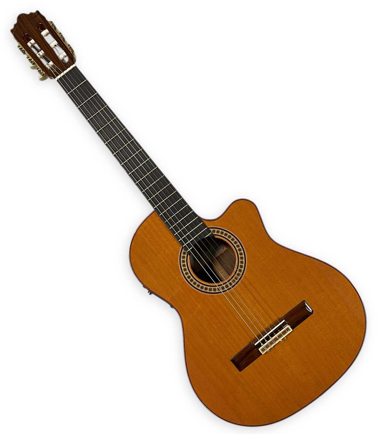 Lot 39 - 2000 JOSE RAMIREZ 4CWE ELECTRO-ACOUSTIC GUITAR.