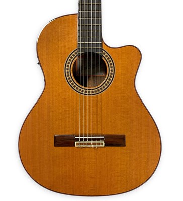 Lot 39 - 2000 JOSE RAMIREZ 4CWE ELECTRO-ACOUSTIC GUITAR.