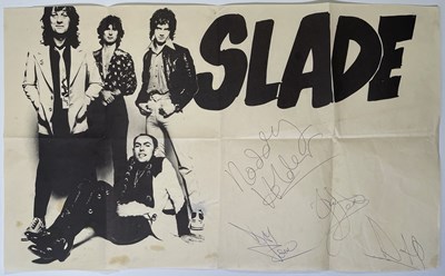Lot 233 - SLADE - SIGNED POSTER.