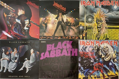 Lot 813 - 70'S/80'S METAL & HARD ROCK LP COLLECTION - IRON MAIDEN, JUDAS PRIEST, BLACK SABBATH