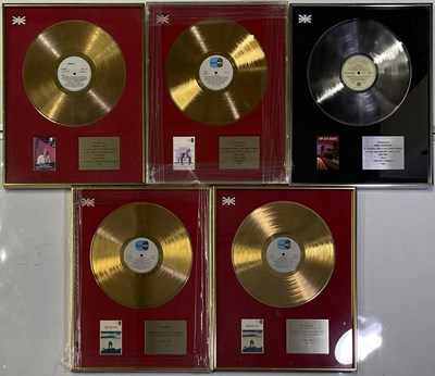 Lot 287 - FRAMED PRESENTATION AWARDS.