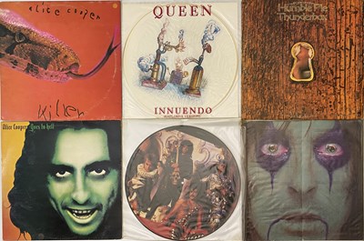 Lot 816 - MIXED COLLECTION OF ROCK - POP - SIXTIES - SOUL LPS + 12" - QUEEN, BEACH BOYS, BOB MARLEY