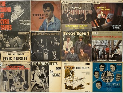 Lot 782 - MIXED 60s 7" EPs - BLUES / POP / ROCK - 7" COLLECTION