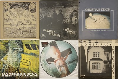 Lot 819 - INDUSTRIAL - EXPERIMENTAL - GOTH LPS/12" - CHRISTIAN DEATH, ALIEN SEX FIEND, DEATH CULT