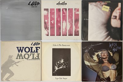 Lot 821 - INDIE - ALTERNATIVE + MIXED 12" - PJ HARVEY, KATE BUSH, ELASTICA, LOOP, SUEDE