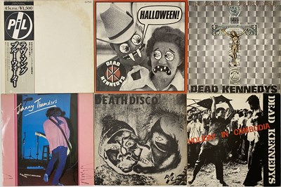 Lot 822 - PUNK - WAVE - POST-PUNK 12" + EP COLLECTION - DEAD KENNEDYS, THE JAM, PIL, THE CLASH