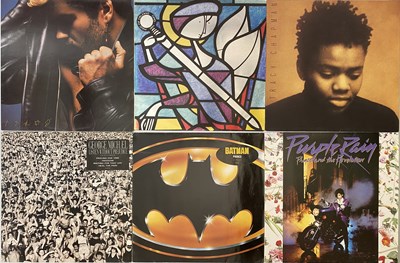 Lot 826 - MIXED LPS - ROCK - POP - SYNTH - INDIE - METAL - TRACY CHAPMAN, PRINCE, IRON MAIDEN - OMD