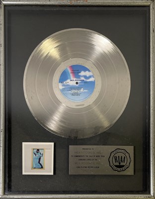 Lot 414 - STEELY DAN - ORIGINAL RIAA PLATINUM DISC AWARD FOR GAUCHO.