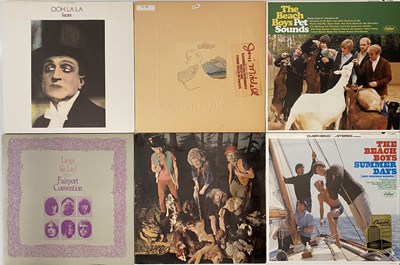 Lot 828 - 60'S-70'S CLASSIC ROCK - PROG - ACID-FOLK LPS - BEACH BOYS, FACES, SANDY DENNY, HENDRIX