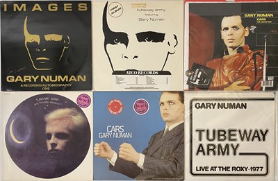 Lot 832 - TUBEWAY ARMY - GARY NUMAN COLLECTION - PROMOS, LIVE LPS, MAXI-SINGLES, PICTURE-DISCS