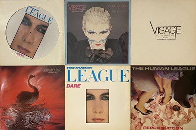 Lot 833 - 80'S NEW WAVE & SYNTH PACK - VISAGE, HUMAN LEAGUE, DEPECHE MODE ETC