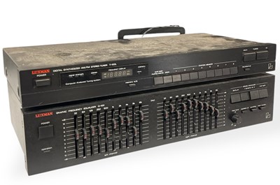 Lot 11 - LUXMAN G-100 EQUALISER & T-100L TUNER.
