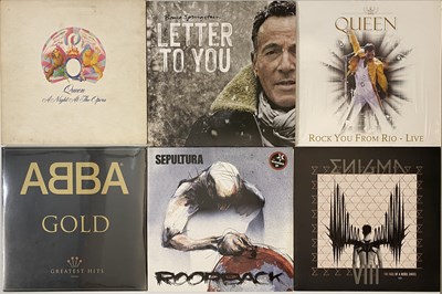 Lot 835 - MIXED COLLECTION - CLASSIC ROCK - POP - PUNK - NEW WAVE - QUEEN, ABBA, SPRINGSTEEN