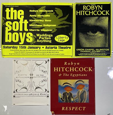 Lot 140 - ROBYN HITCHCOCK POSTER COLLECTION.