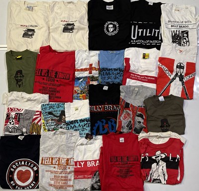 Lot 275 - BILLY BRAGG T-SHIRT COLLECTION.